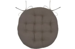 Poduszka na krzesło DUO 38 cm taupe