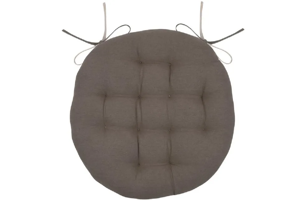 Poduszka na krzesło DUO 38 cm taupe