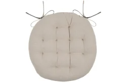 Poduszka na krzesło DUO 38 cm taupe