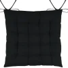 Poduszka na krzesło DUO 38x38 czarna * STOF New