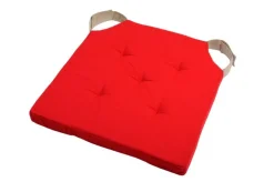 Poduszka na krzesło DUO 38x38 czerwona * STOF