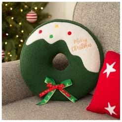 Poduszka świąteczna 04 donut 40x6x40 cm * EUROFIRANY B.B. Choczyńscy Sp.J. Best