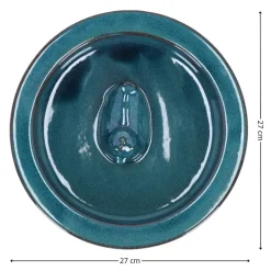 Poidełko dla ptaków ceramiczne z kaczką