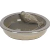Poidełko dla ptaków ceramiczne z foką