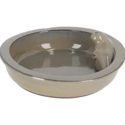 Poidełko dla ptaków ceramiczne z foką