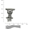 Poidełko ogrodowe z żabą h29,5 cm