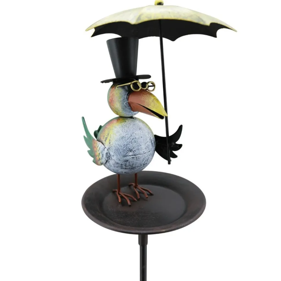 Poidełko z ptakiem i parasolką h137 cm