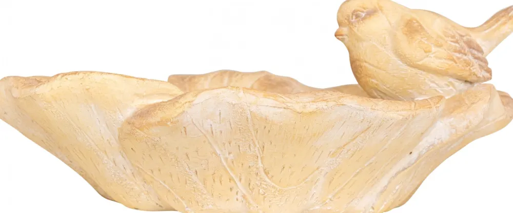 Poidełko ogrodowe 38cm beżowe Birdy * Atmosphera Outlet