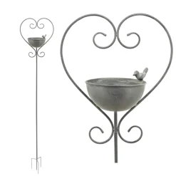 Poidełko ogrodowe w kształcie serca h138,4 cm * Exner GmbH Online