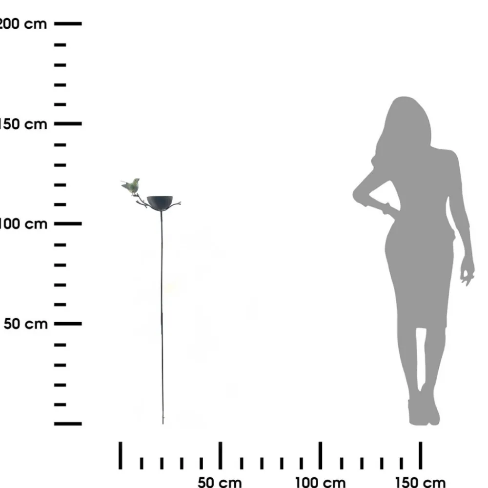 Poidełko z ptakiem na gałązce h122 cm * Exner GmbH Online