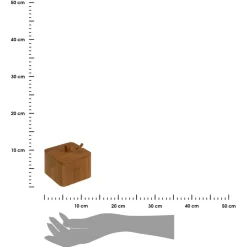 Pojemnik bambusowy na sól i cukier 400 ml