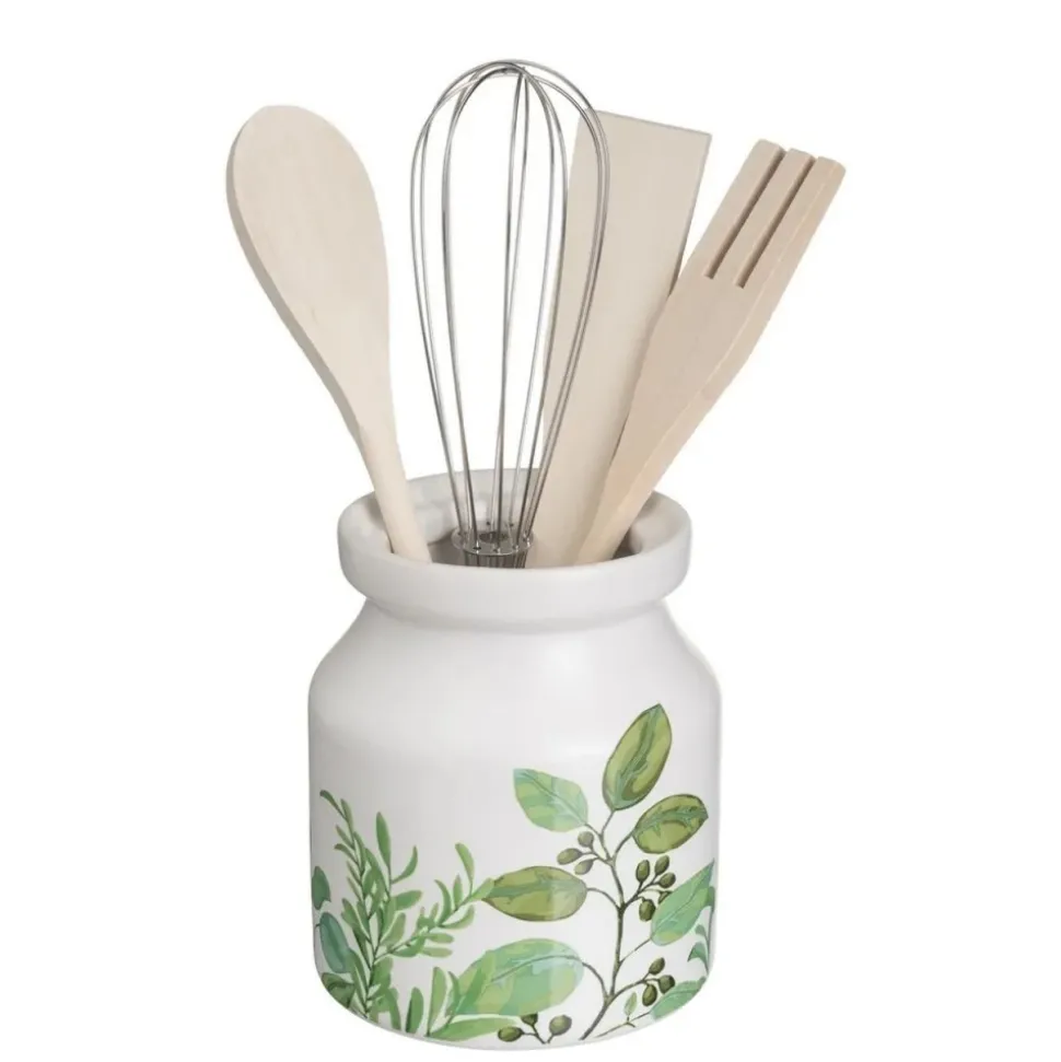 Pojemnik ceramiczny na przybory kuchenne GREENS