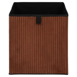 Pojemnik Corduroy Box 30x30 cm miedziany * HowHomely Sale
