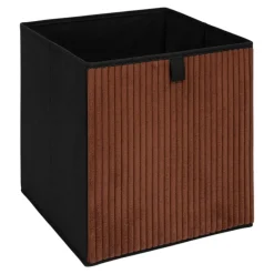 Pojemnik Corduroy Box 30x30 cm miedziany * HowHomely Sale