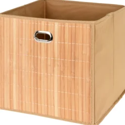 Pojemnik do przechowywania bambusowy 31 cm * Storage Solutions Clearance