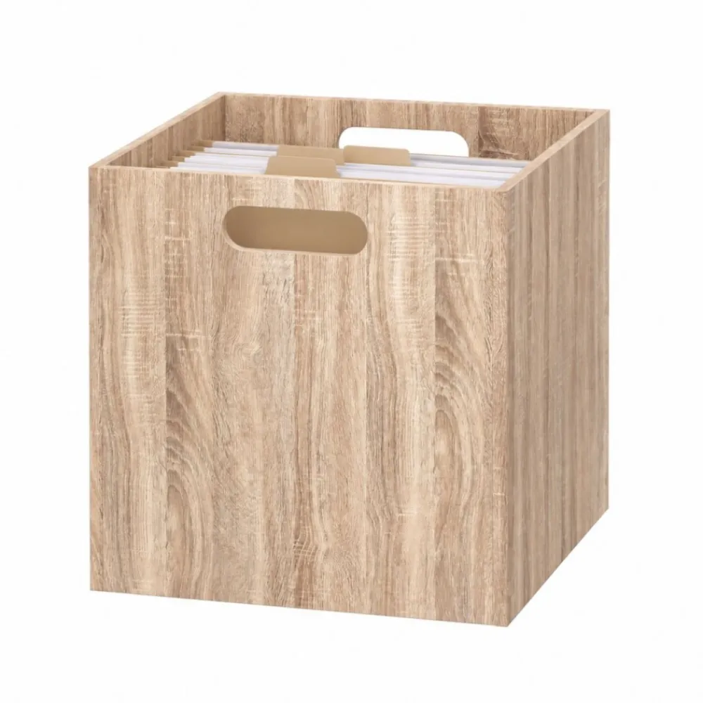 Pojemnik drewniany 31x31 cm Natural * 5five Simply Smart Sale