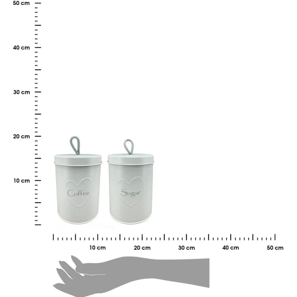 Pojemniki kuchenne na kawę i cukier 1,4l * Exner GmbH Clearance