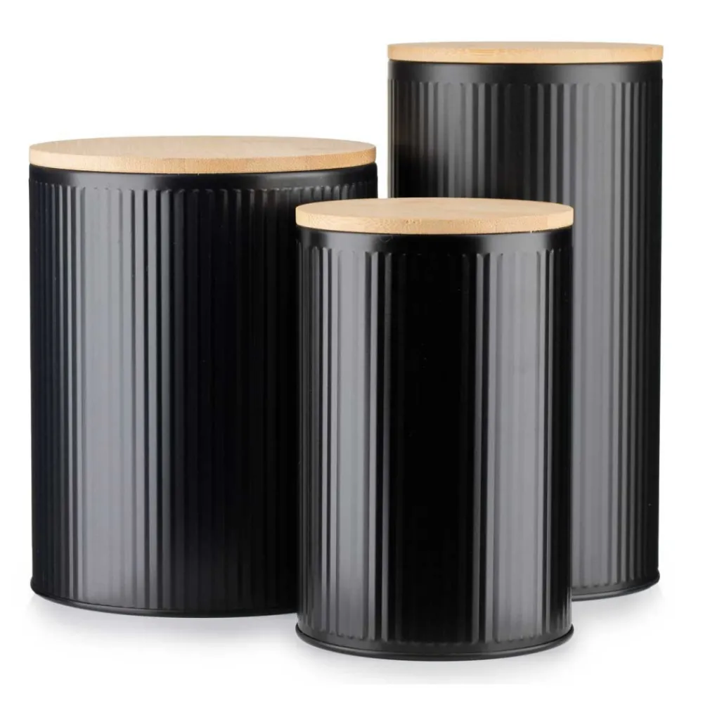 Pojemnik kuchenny z pokrywą bambus 1,7L * Excellent Houseware Online