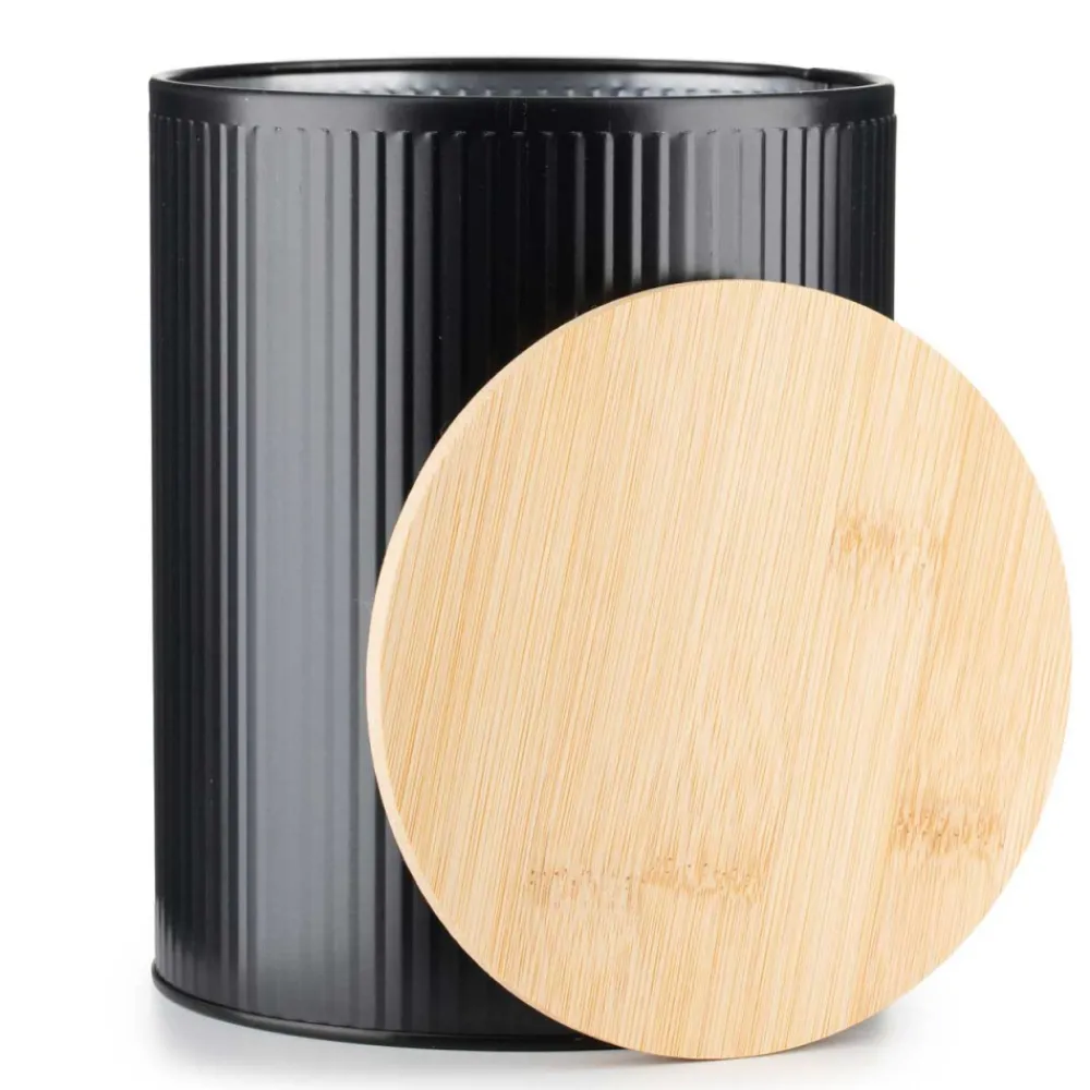 Pojemnik kuchenny z pokrywą bambus 1,7L * Excellent Houseware Online