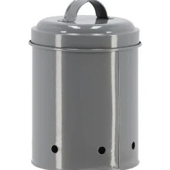 Pojemnik na czosnek vintage szary 1,15 L * Esschert Design Clearance