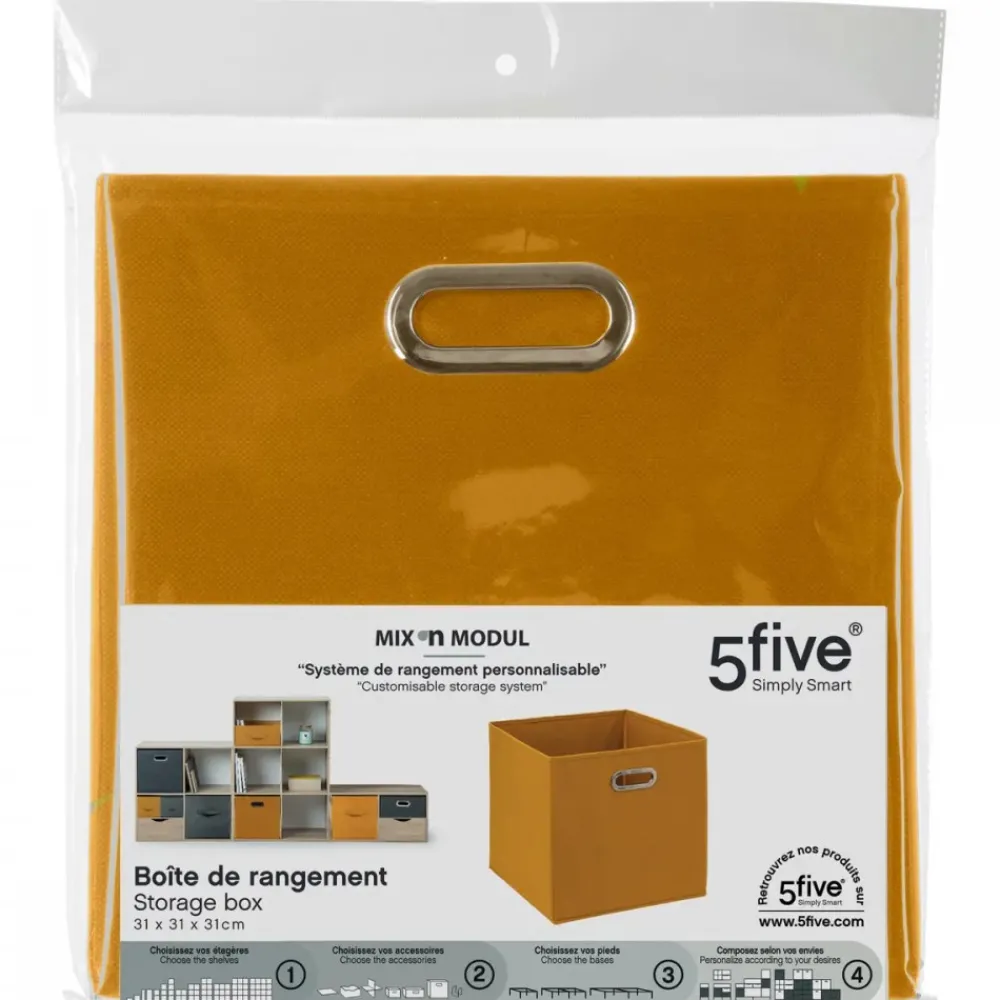 Pojemnik tekstylny na ubrania Mustard * 5five Simply Smart New