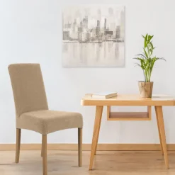 Pokrowiec 3 na krzesło 35x30x55 beż