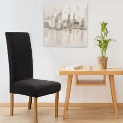 Pokrowiec 5 na krzesło 35x30x55 czarny
