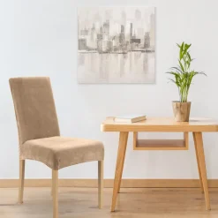 Pokrowiec 4 na krzesło 35x30x55 c.beżowy