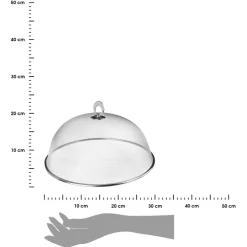 Pokrywa na żywność ze stali nierdzewnej 30 cm * Secret de Gourmet Sale