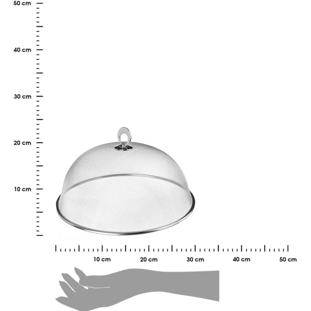 Pokrywa na żywność ze stali nierdzewnej 30 cm * Secret de Gourmet Sale