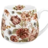 Porcelanowy kubek baryłka Pastel Flowers 430 ml