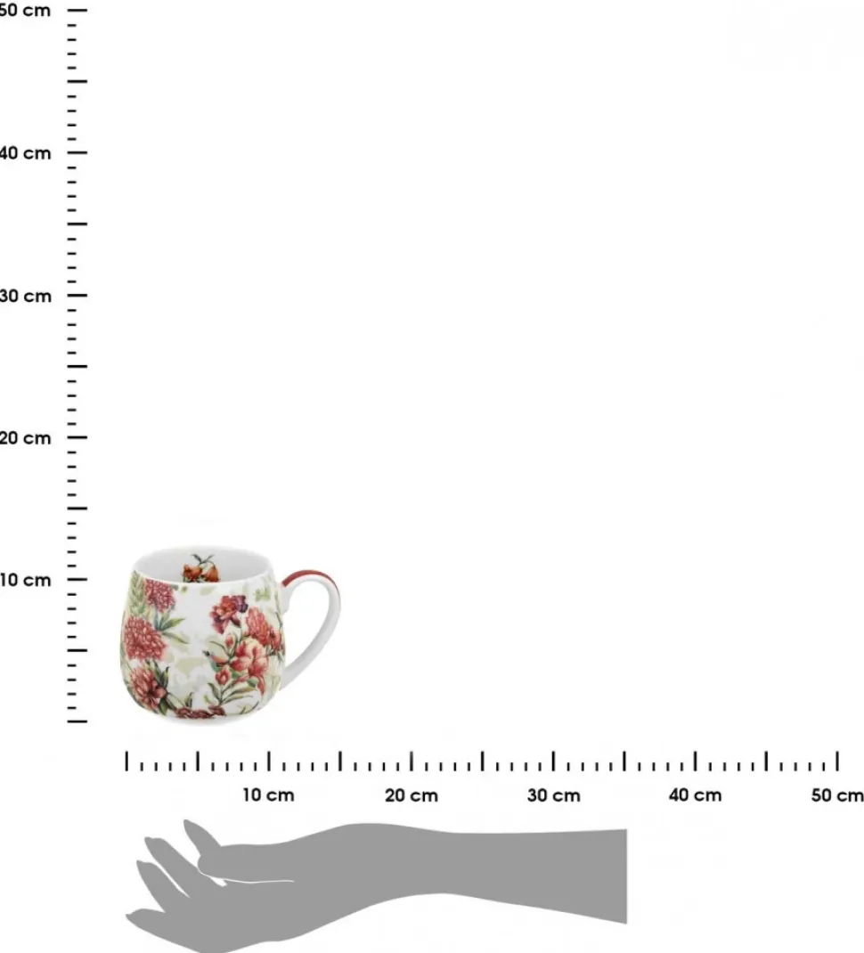 Porcelanowy kubek baryłka Lucia 430 ml