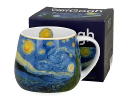 Porcelanowy kubek baryłka Van Gogh Starry Night 430 ml