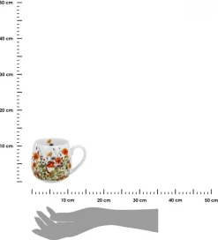 Porcelanowy kubek baryłka Wild Birds 430 ml