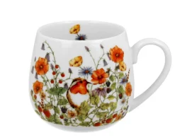 Porcelanowy kubek baryłka Wild Birds 430 ml
