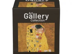Porcelanowy kubek z łyżeczką G. Klimt The Kiss 360 ml