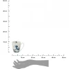 Porcelanowy kubek z łyżeczką Hokusai The Great Wave 360 ml