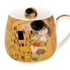 Porcelanowy kubek baryłka Klimt The Kiss 430 ml * Duo New