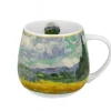 Porcelanowy kubek baryłka Van Gogh Wheat Field 430 ml * Duo Online