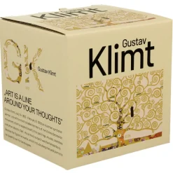 Porcelanowy kubek Klimt Ecru Tree Of Life 350 ml * Duo New