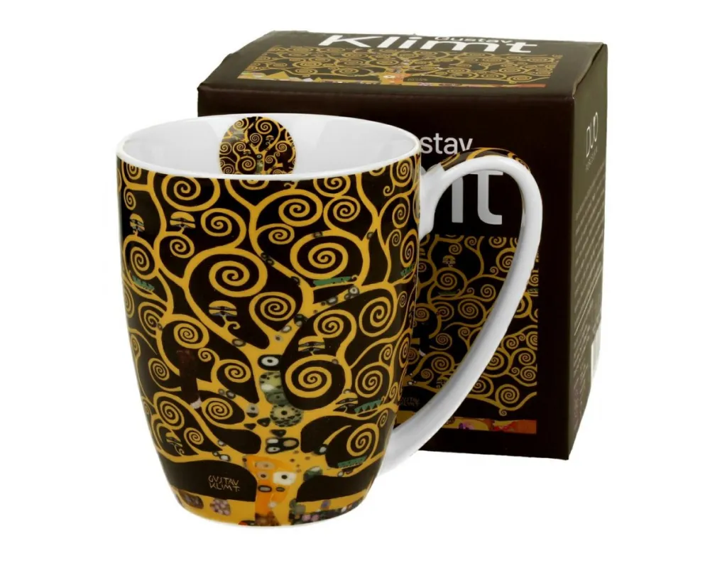Porcelanowy kubek Klimt Tree Of Life 350 ml * Duo Best