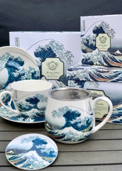 Porcelanowy kubek 350 ml Hokusai The Great Wave * Duo Sale