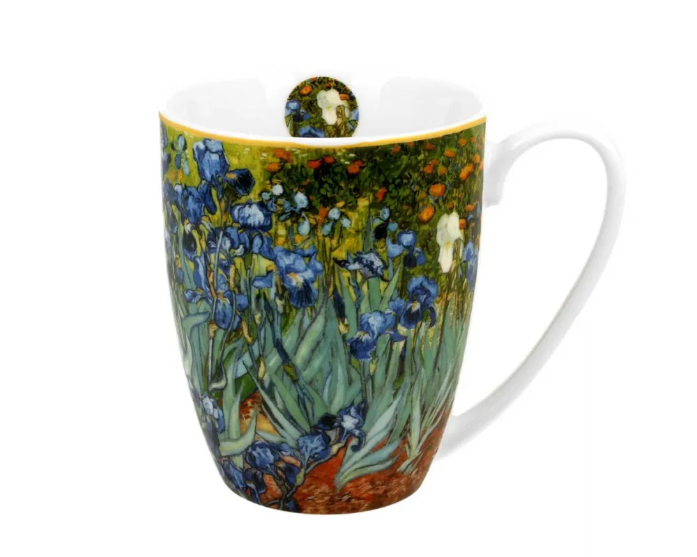Porcelanowy kubek 350 ml Van Gogh Irises * Duo Outlet