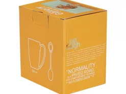Porcelanowy kubek z łyżeczką Van Gogh Sunflowers 360 ml * Duo Outlet