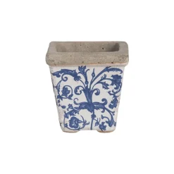 Postarzane doniczki ceramiczne 3 sztuki * Esschert Design Discount