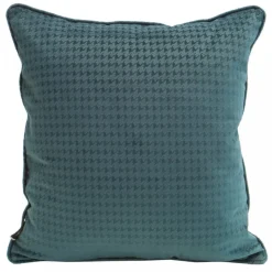 Poszewka AMELIA 40x40 cm turkusowy welwet