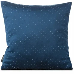 Poszewka ARIADNA 45x45 cm granatowy diamenciki