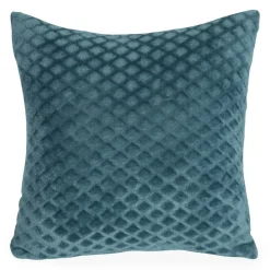 Poszewka BELA 40x40 niebieska efekt 3D