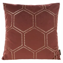 Poszewka BLINK 12 45x45 cm bordowa welwetowa