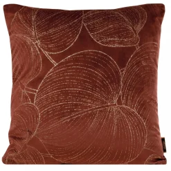 Poszewka BLINK 23 45x45 cm ceglasta welwetowa